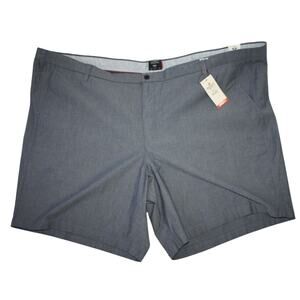 Dockers Ultimate Shorts Big & Tall Supreme Flex Size 60 Blue Flexible Waistband